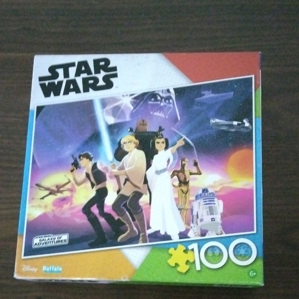 Star Wars Puzzle - Blue, Purple, Green
